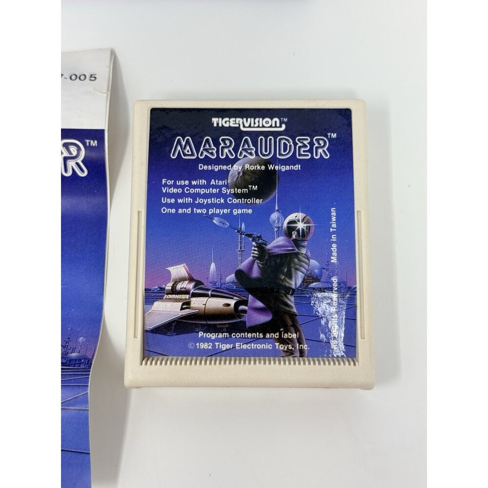 Marauder Atari 2600 Tigervision Complete CIB Tested Rare - Picture 5 of 8